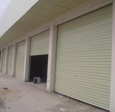 China Guangzhou OKM Modern Rolling Up Doors With High Density Frp Material for sale