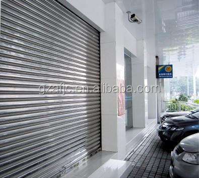 China Guangzhou modern stainless steel roller shutter, SUS304 electric rolling doors, stainless steel roll up doors for sale