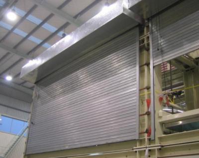 China Modern GD OKM CE Certificated High Quality Fire Rated Galvanized Steel Roller Shutter Door for sale