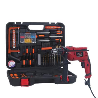 China BISON 45PCS 13mm Wrench Industrial Chuck Electric Household Kit Household Box Power Impact Drill Combo Tool Kits for sale