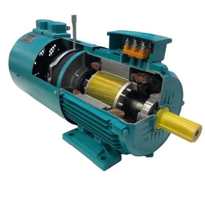 China Totally enclosed electric motor 380v 4kw 1500 rpm with variable speed drive for sale