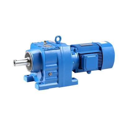 China Customized Three Phase Motor Totally Enclosed Flange And Shaft For Motor-Gearbox Unit Gear Motor Worm Gearbox Helical Motor for sale