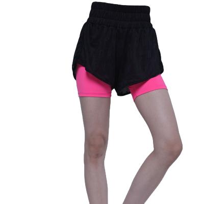 China Hot Selling QUICK DRY Fitness Outdoor Women's Yoga Stretch Wholesale Fashion Sports Shorts for sale
