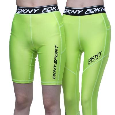 China QUICK DRY High Waist Sports Fitness Shorts Slim Women Summer Running Yoga Workout Shorts for sale