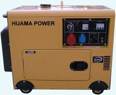 China Super Silent Portable Home Single Phase 5KW With Wheel Spanner Start High Quality Diesel Generator for sale