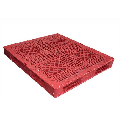 China 1500x1300x150mm Double Entry Four Way Double Faced Plastic Pallet for sale