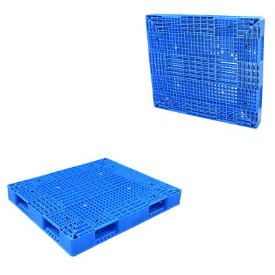 China Double Faced 1300 * 1100 * 150 Mm Perforated Grating Vented 100% Blank HDPE Double Face Pallet For Cement Plants for sale