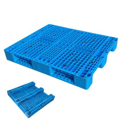 China Cheap Entry Plastic Grid Single Sided Industry Logistics Pallet 4 Way Moisture Proof Plastic Pallet For Sale for sale