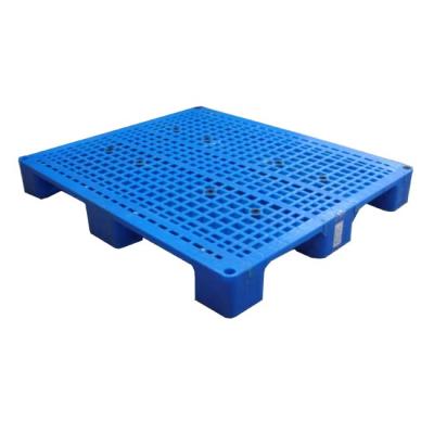 China Heavy Duty Cheap Flooring Use Floor Single Faced Grid Plastic Euro Pallet For Warehouse Stacking for sale