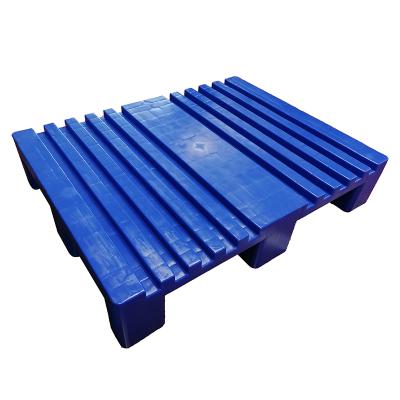 China High quality durable blue multi sided compatible slotted top press single use automic non stop printing plastic pallet for sale