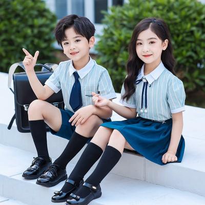 China Children suits short sleeve shirts school children student uniforms primary and secondary students new arrival school uniforms school uniform models for sale for sale