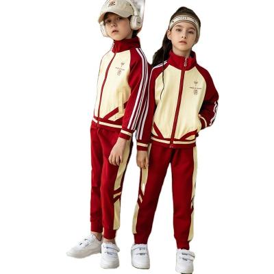 China Children suits school uniforms patterns school uniforms school checked supplies sleeve long sports wears school uniform set kids child sports china uniforms spring and autumn for school for sale