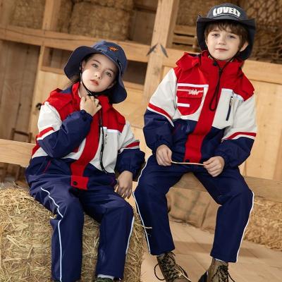 China Children's costume school uniforms model school uniforms made in china mountaineering clothes boys and girls pizex hot sale outdoor school uniform for sale for sale