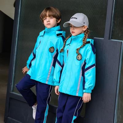 China Children Suits School Uniforms Models School Uniforms OEM Primary Thermal Climbing School Uniform High Quality New And Secondary Student Outdoor Sports Jacket For Sale for sale