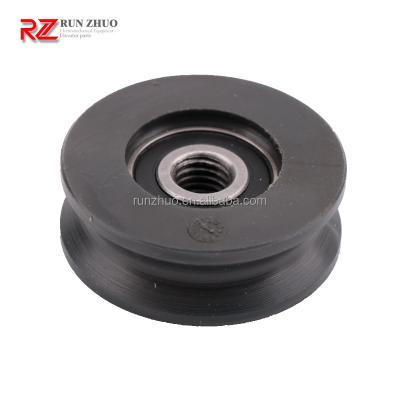 China Suit for KONE Elevator Spare Parts Elevator Spare Parts Wheel W*TTUR KONE Elevator Door Hanger Roller Door Pulley 45*15*6000 CN0454 for sale