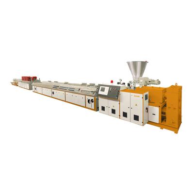 China Profile BEION Branded Quality WPC Decking Machine Making Production Line for sale