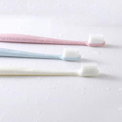 China Eco - Friendly Innovative Products For Sale Green Toothbrush Green Travel Toothbrush for sale