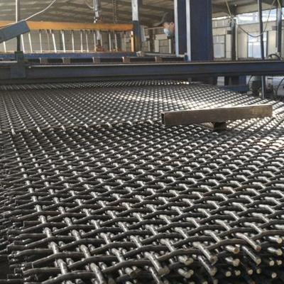 China High Durability 65Mn High Tensile Hung Mining Vibrating Screen Mesh For Coal Mine And Aggregates Screen for sale