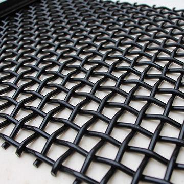 China High Durability Heavy Duty Woven Crimped Wire Mesh Screen for sale