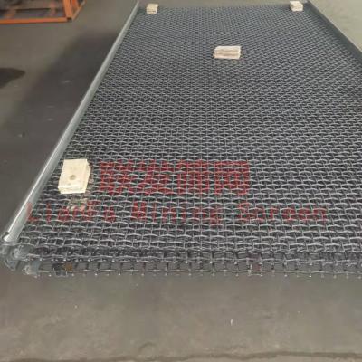 China High Durability Manganese Steel Industry Square Hole High Quality Vibrating Screen Mesh For Mining And Quarry for sale