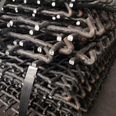 China High Durability Customized New Style 65Mn Hung Vibration Mining Screen Crimped Woven Mesh for sale