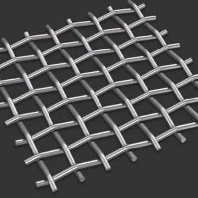 China High Durability Hot Square Screening Galvanized Stainless Steel Crimped Wire Mesh for sale