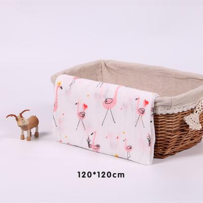 China Handsome PORTABLE Wholesale Sublimation Boy Girl Easy Adjustable Muslin Wrap Super Soft Bamboo Organic Cotton Baby Blanket For Newborns for sale