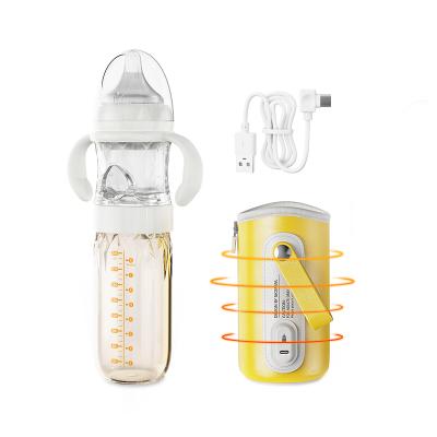 China Silicone free multifunctional colic portable thermostat anti ppsu baby bottle warmer cover for sale