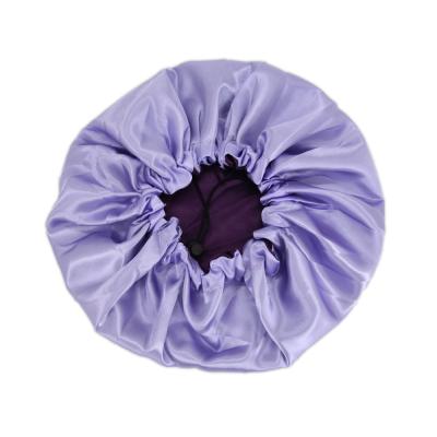 China New dishonest sunscreen design around the silk lady's sleep hair hat for sale