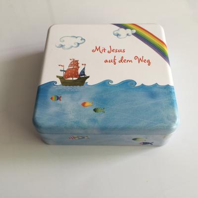 China Food 200Ml Wholesale Custom Mini Coffee Tin Box For Small Packing 6 Inch Black Large Tea Set for sale