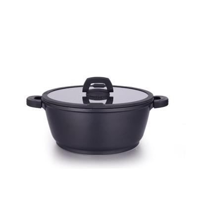 China Sustainable Cookware Sets Die Cast Casserole Set Cooking Pots Insulated Hot Pot Casserole for sale