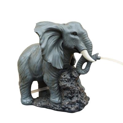 China China Fountain Water Feature Pond Spitter Elephant Outdoor Religious Figurine Decoration Resin Animal for sale