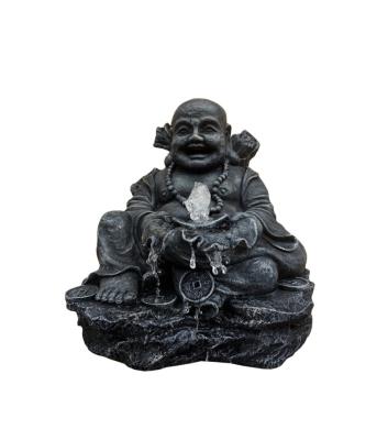 China China Fountain Water Feature Pond Spitter Buddha Polyresin Figurine Outdoor Religious CE With Electric Pump for sale