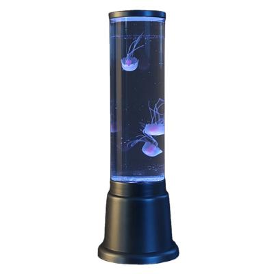 China Plastic Water Bubble Lamp With Jellyfish Floor Lamp Stage Decoration LED Light Water Bubble Decorative for sale