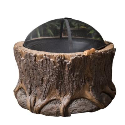 China Stocked Outdoor Round Fire Gas Burner Garden Patio Backyard Fire Bowl Landscaping for sale