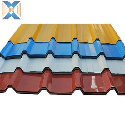 China Building or structural steel Factory hot selling ppgi/ppgl 0.4mm thick aluminum magnesium zinc color coated roofing sheet for sale