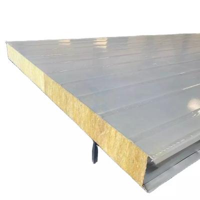 China Contemporary Insulated Metal Sandwich Panel Roof Insulated Corrugated Roofing for sale