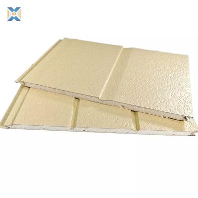 China Contemporary China FireProof Rock Wool Sandwich Interior Wall Panel for sale