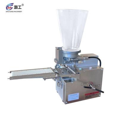 China High efficiency japanese restaurant style semi-automatic table type automatic gyoza fried dumpling making machine for sale