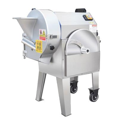 China Dicing Slicer Chopper Cutting Cutter Automatic Electric Cube Shredder Fruit Vegetable Restaurant Machine for sale