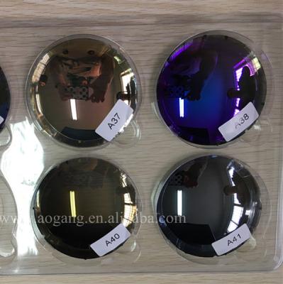 China Single Vision 1.59 PC UV400 Mirror / AR Coating Polarized Sunglasses Lens for sale