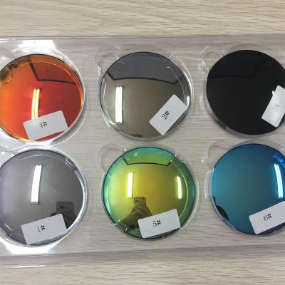 China Single Vision 1.499 CR39 HMC Tinted Color Lens for sale