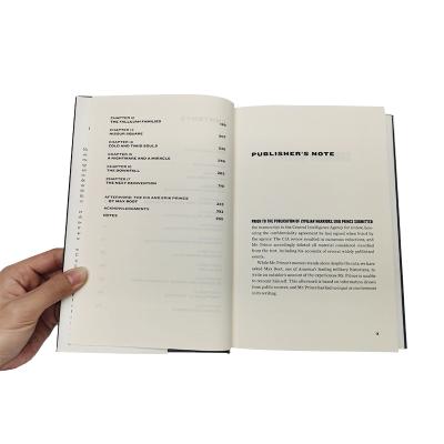 China Advertising / Education / Promotion Customized Hardcover Novels Cheap Book Printing Service for sale