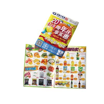 China paper & Custom Cardboard Double Side Flyer Printing Full Color Advertising Insect Bug Printing for sale