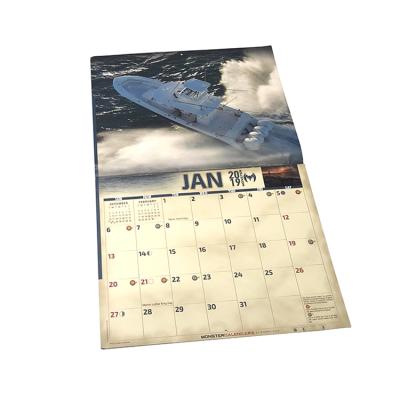 China Planner by 2022 High Quality Customized Wall Calendar Printing Offset Paper Wall Calendar Printing Service for sale