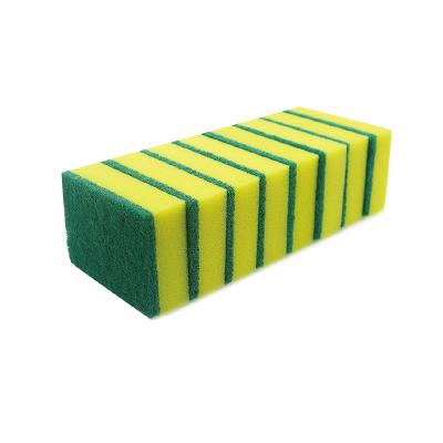 China Durable Colorful Scrubbing Pad Manufacturers Heavy Duty Scrub Pads Roll Sponge Laundry Industrial Cleaning Pad Roll for sale