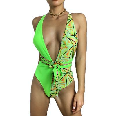 China Hot Selling Breathable Swimwear Swimwear Printing One Piece Swimsuits For Girl for sale