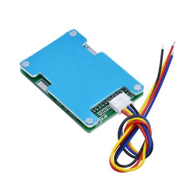 China Electronic experiment 3S 4S 5 strings 18650 lithium battery protection board 6S 7S protection board with balanced cooling fin 15A limit 20A for sale