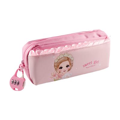 China TOPSTHINK Durable Cute Girl Pencil Bag Creative Kawaii School Supplies Pencil Pouch for sale