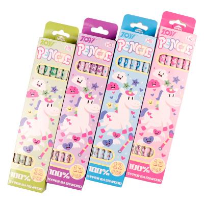 China TOPSTHINK Yiwu Student Unicorn Durable Pencil Set Cute Cartoon School Stationery Set Wholesale for sale